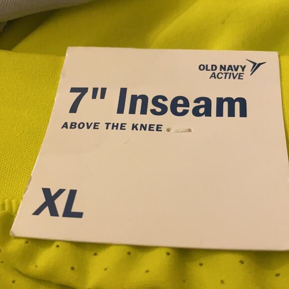 Old Navy Lime Go Workout Shorts - Picture 5 of 8